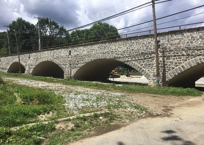 Route 52 (Lenape Road) bridge over Brandywine Creek Floodplain